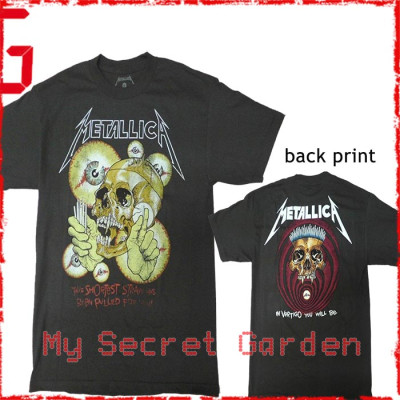 Metallica - The Shortest Straw Official T Shirt ( Men S, M ) ***READY TO SHIP from Hong Kong***